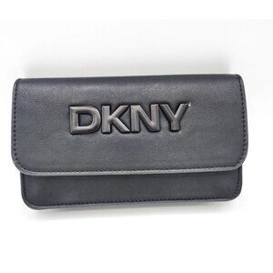Belt Bag DKNY Black Women Accessory Loops Waist Pack 6.5 Inch Athleisure